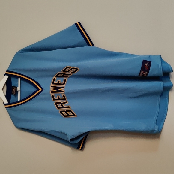 Majestic Other - Vintage Majestic Cooperstown Collection Milwaukee Brewers jersey XXL